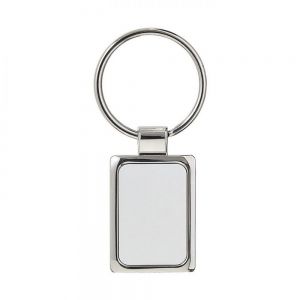LLAVERO METAL CUADRADO personalizada